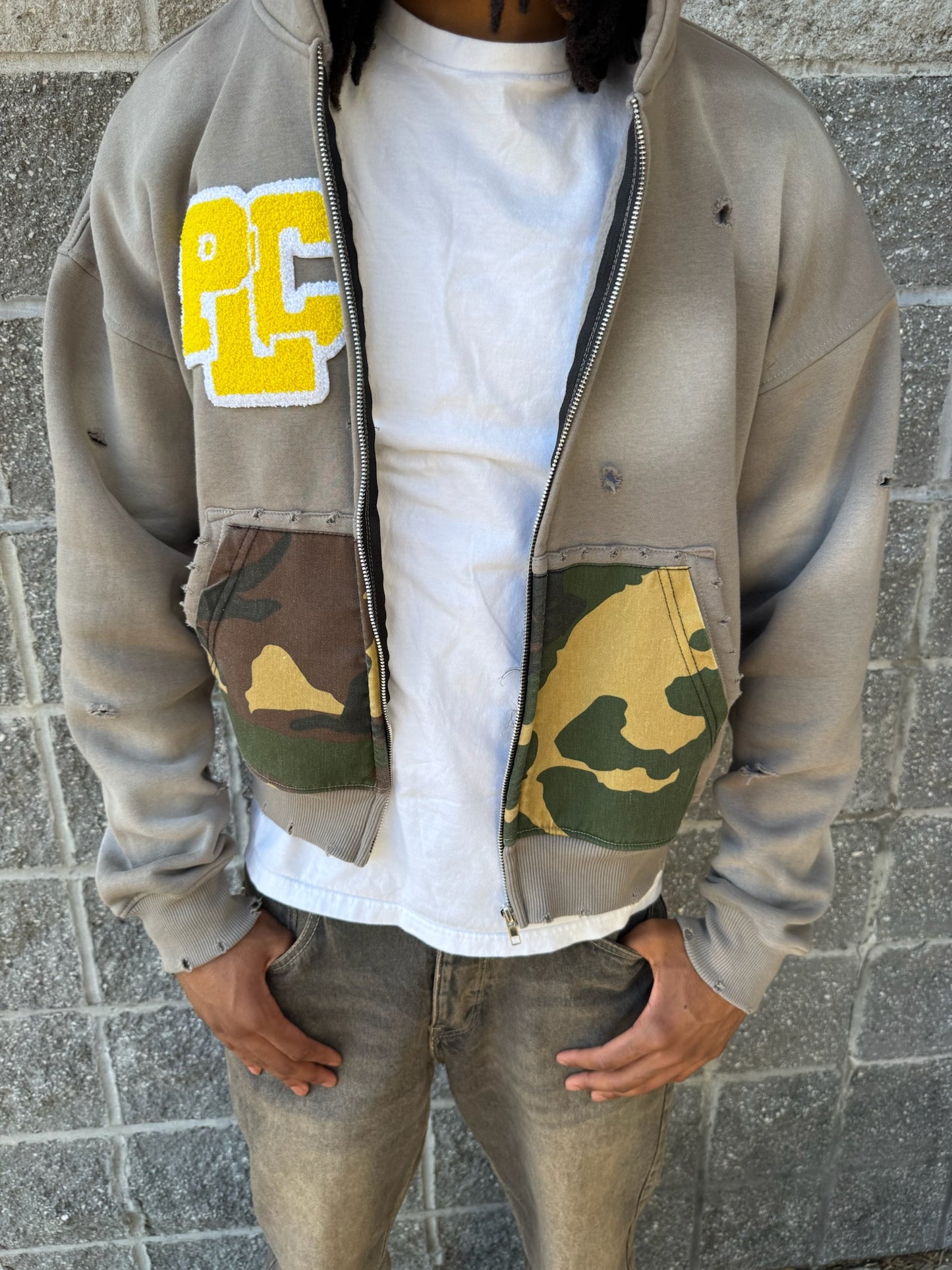 Evergreen Zip-Up