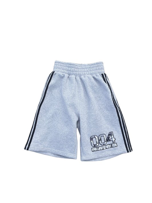 Grey “004” Shorts